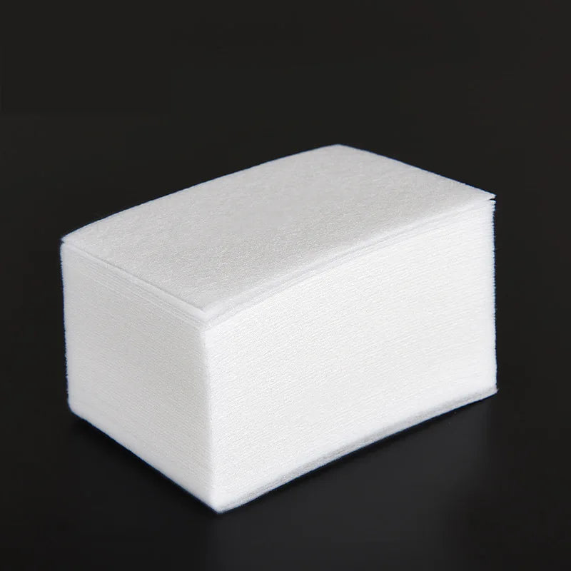 Fusselfreie Wattepads aus Baumwolle – 600/1000 Stück | Profi Nail Wipes
