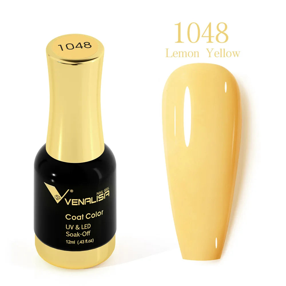 VENALISA Crystal UV Gel 12ml – French Nails, Glitzer, Pearl, HEMA-frei 1. Kollektion