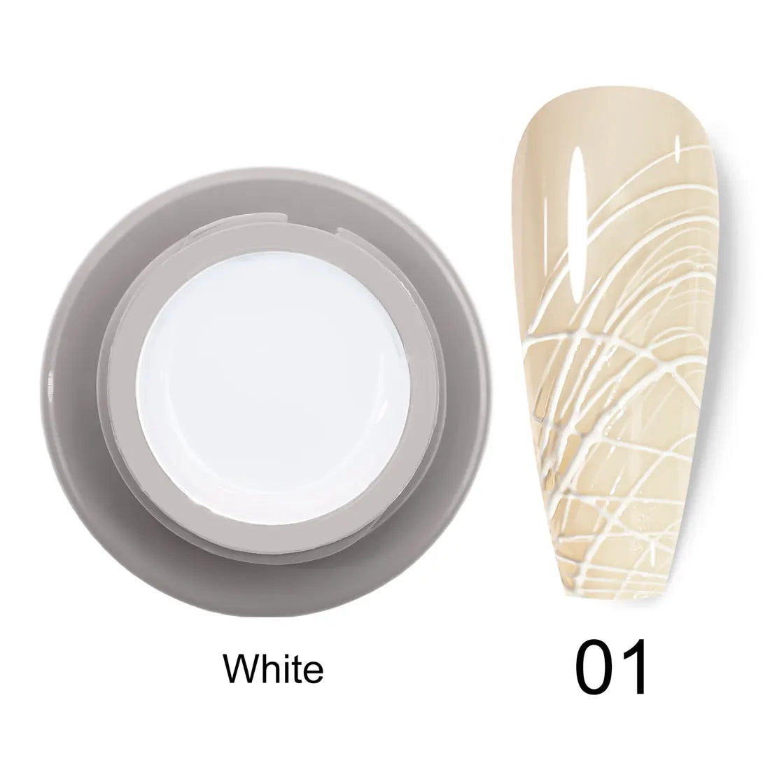 Venalisa Spider Gel – 8ml UV/LED Gel für Nail Art, 12 Farben