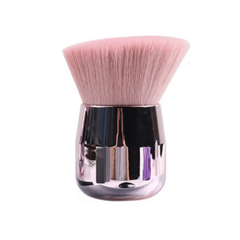 Staubbürste „Mushroom“ – Pinsel für Nagelstaub & Make-up, rund, 1 Stk