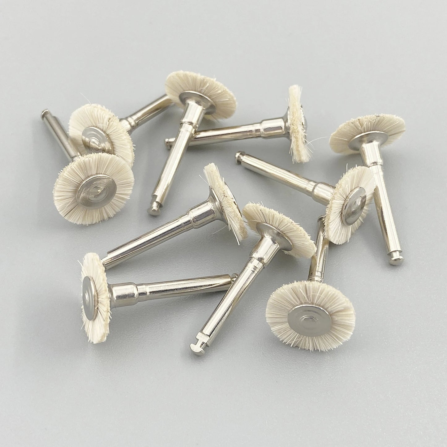 WELLCK Silikon-Polieraufsätze – 10/12 Stück Set für E-Feile, Politur & Finish (Nail & Dental Art)
