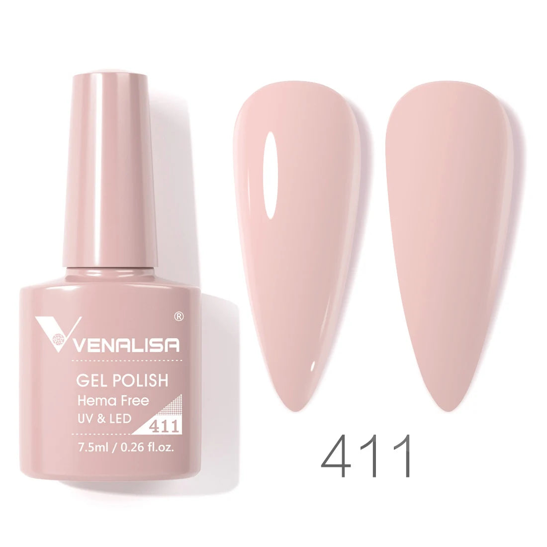 Venalisa VIP4 UV/LED Gel Polish 7,5 ml – Hochdeckender Soak-Off Nagellack 2