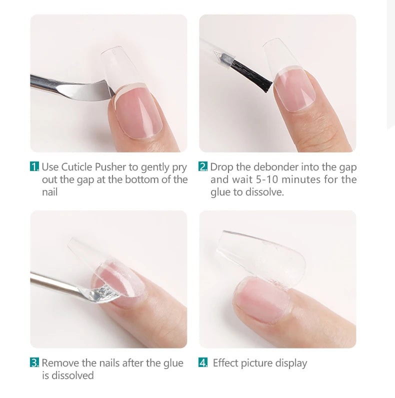 Nageltips, Soft Gel Tips, Full Cover Nägel, Press On Nails, Fake Nails, Nagelverlängerung, NAILPOP