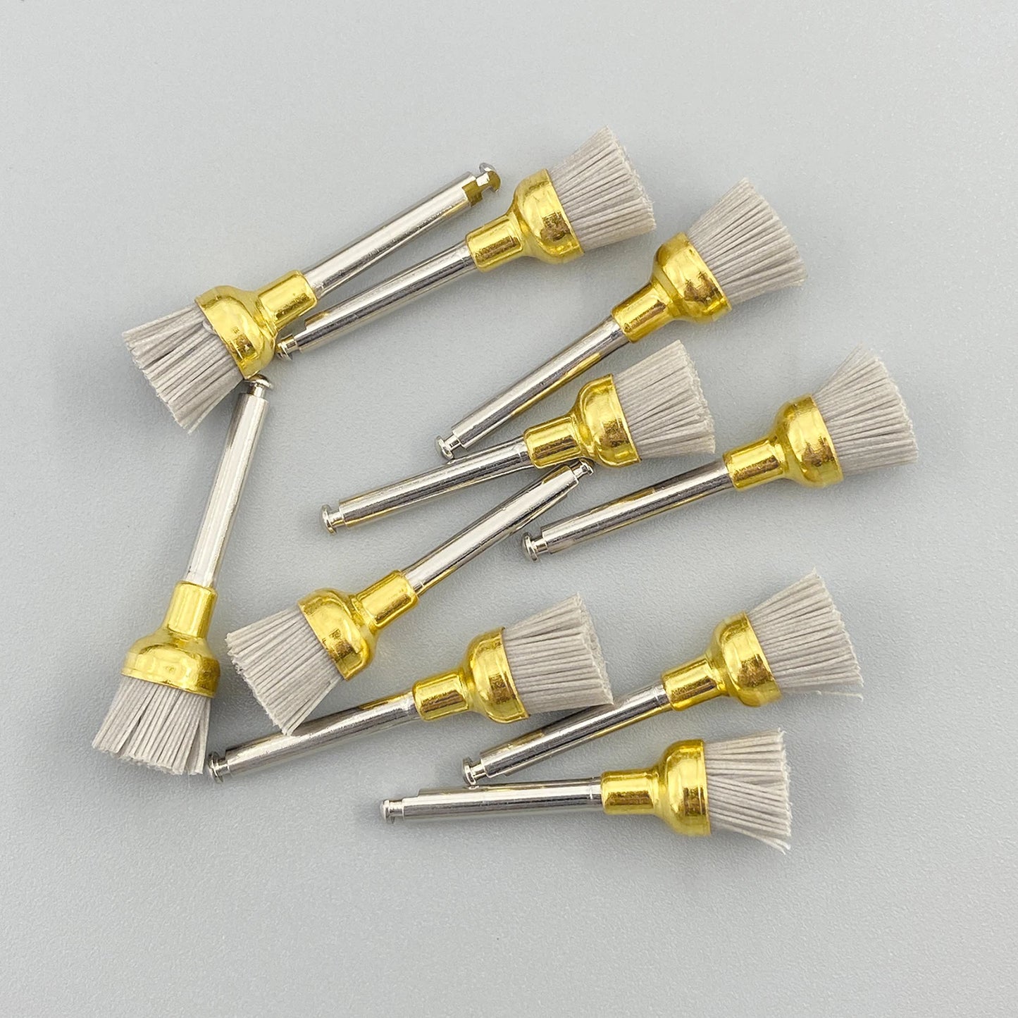 WELLCK Silikon-Polieraufsätze – 10/12 Stück Set für E-Feile, Politur & Finish (Nail & Dental Art)