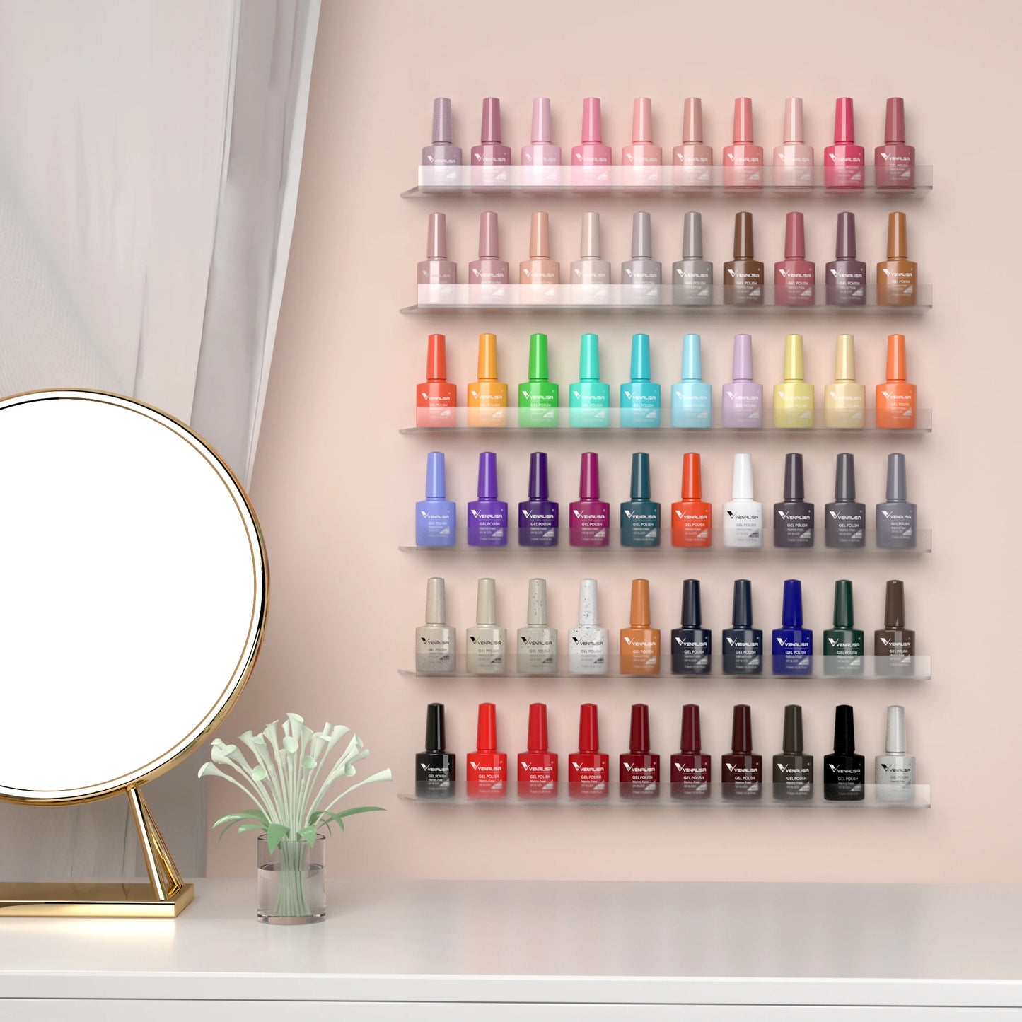 Venalisa VIP4 UV/LED Gel Polish 7,5 ml – Hochdeckender Soak-Off Nagellack 2