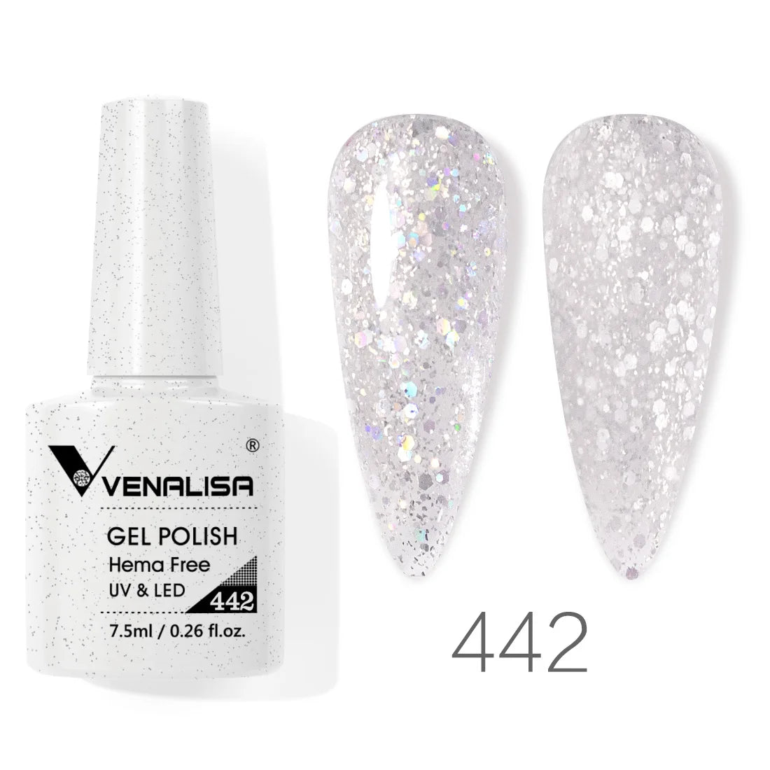 Venalisa VIP4 UV/LED Gel Polish 7,5 ml – Hochdeckender Soak-Off Nagellack 2