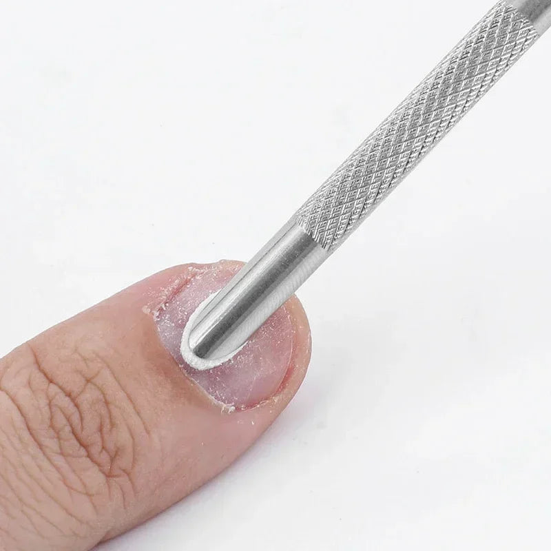 Nagelhautentferner – Doppelseitiger Cuticle Pusher aus Edelstahl