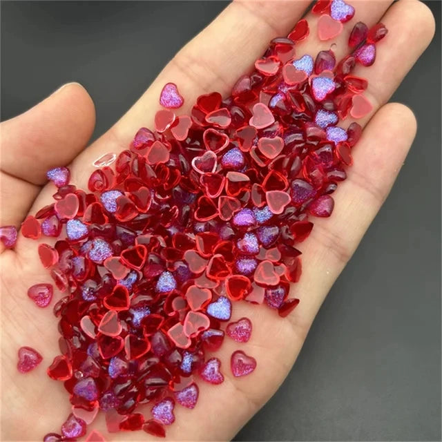3D Nail Charms „Camellia“ – 20x Rosa Resin-Blumen für Aurora-Design