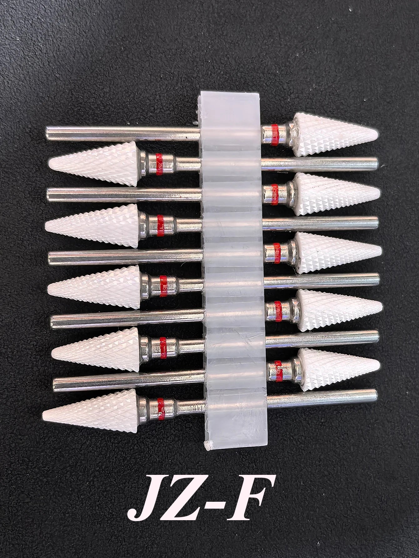 Keramik Fräser-Set – 10-tlg. für elektrische Nagelfräser, Maniküre & Pediküre