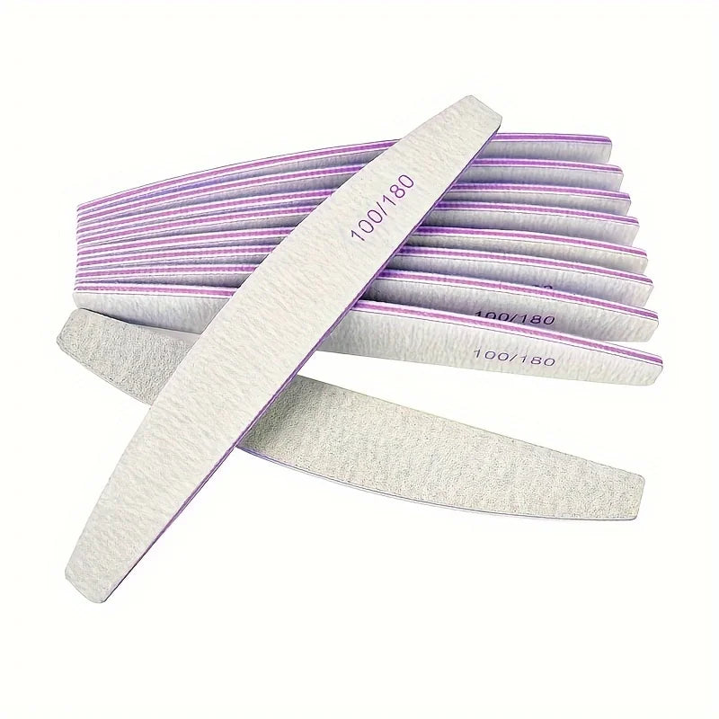 50Pcs Nail Files 100/180