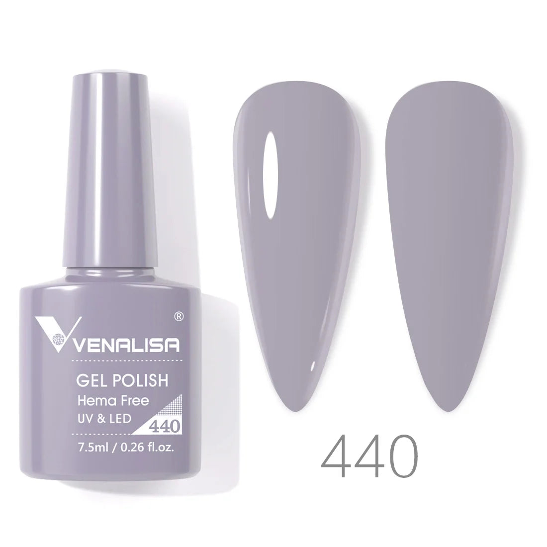 Venalisa VIP4 UV/LED Gel Polish 7,5 ml – Hochdeckender Soak-Off Nagellack 1.