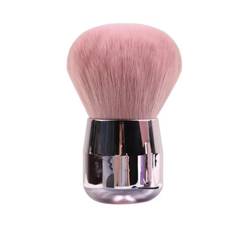 Staubbürste „Mushroom“ – Pinsel für Nagelstaub & Make-up, rund, 1 Stk