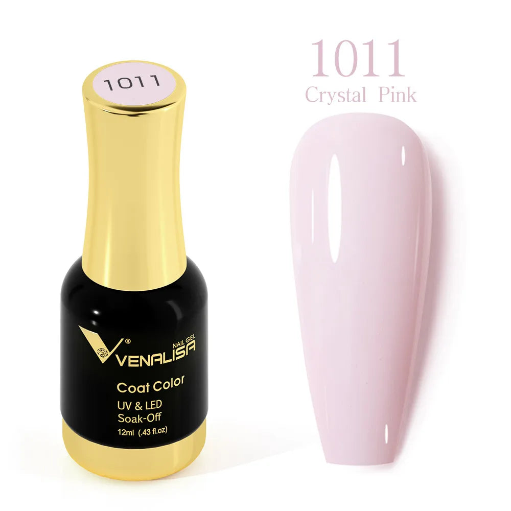 VENALISA Crystal UV Gel 12ml – French Nails, Glitzer, Pearl, HEMA-frei 1. Kollektion