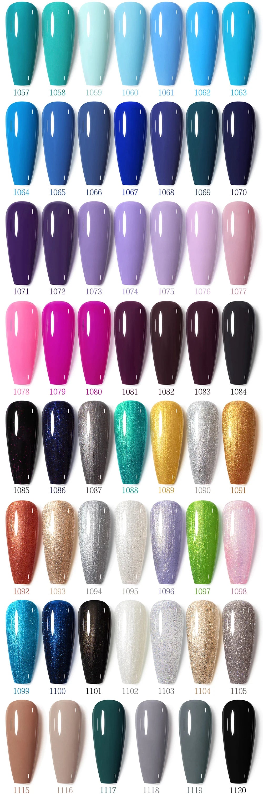 VENALISA Crystal UV Gel 12ml – French Nails, Glitzer, Pearl, HEMA-frei 1. Kollektion