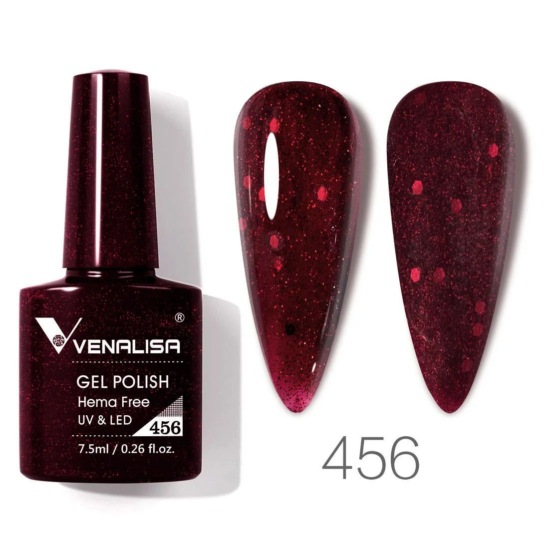 Venalisa VIP4 UV/LED Gel Polish 7,5 ml – Hochdeckender Soak-Off Nagellack 1.