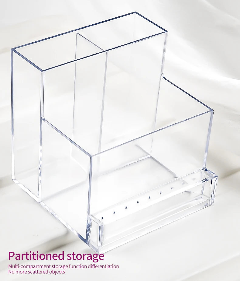 Acryl Organizer für Nagelzubehör – Aufbewahrungsbox für Fräser, Bits & Werkzeuge