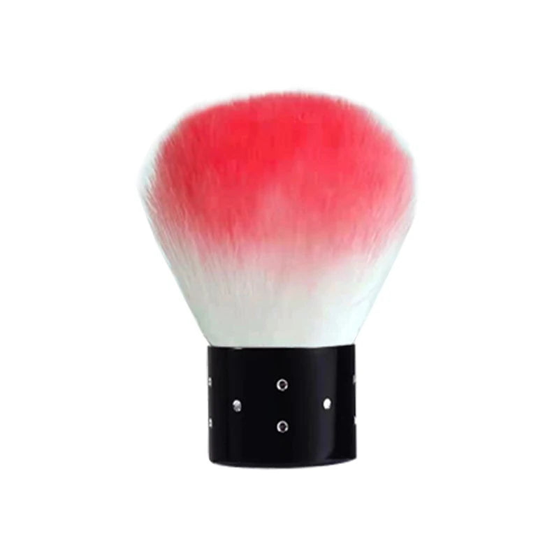 Staubbürste „Mushroom“ – Pinsel für Nagelstaub & Make-up, rund, 1 Stk