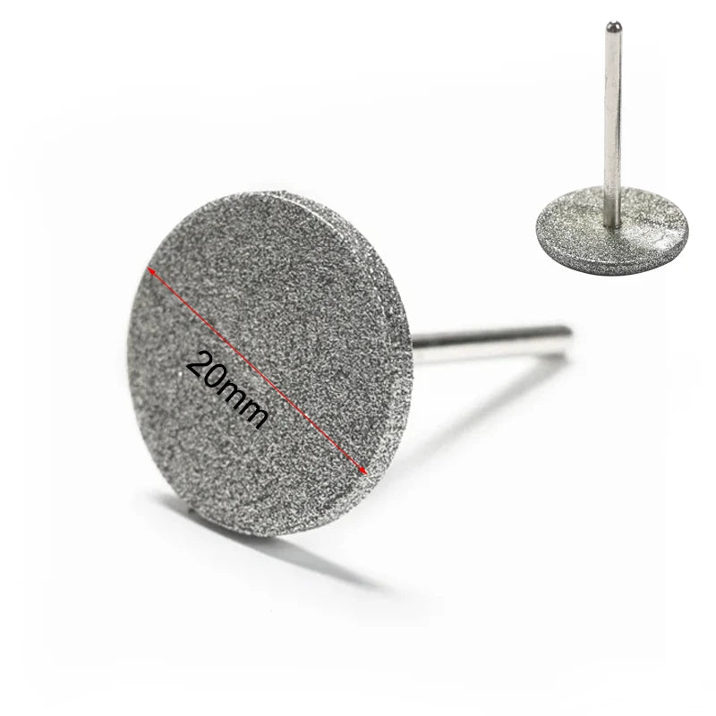 Diamant-Schleifscheibe für Fräser – Hornhautentferner & Polierkopf (Fußpflege)