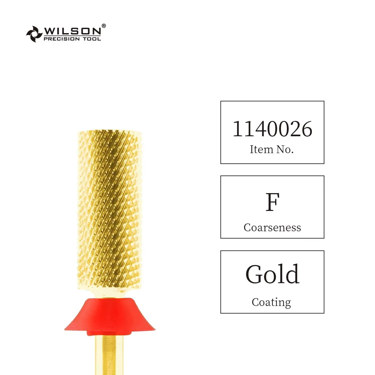WILSON Karbid-Fräser Small Barrel – Gelentfernung & Maniküre, Ø 5,3 mm