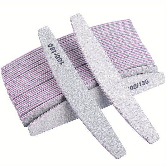 50Pcs Nail Files 100/180