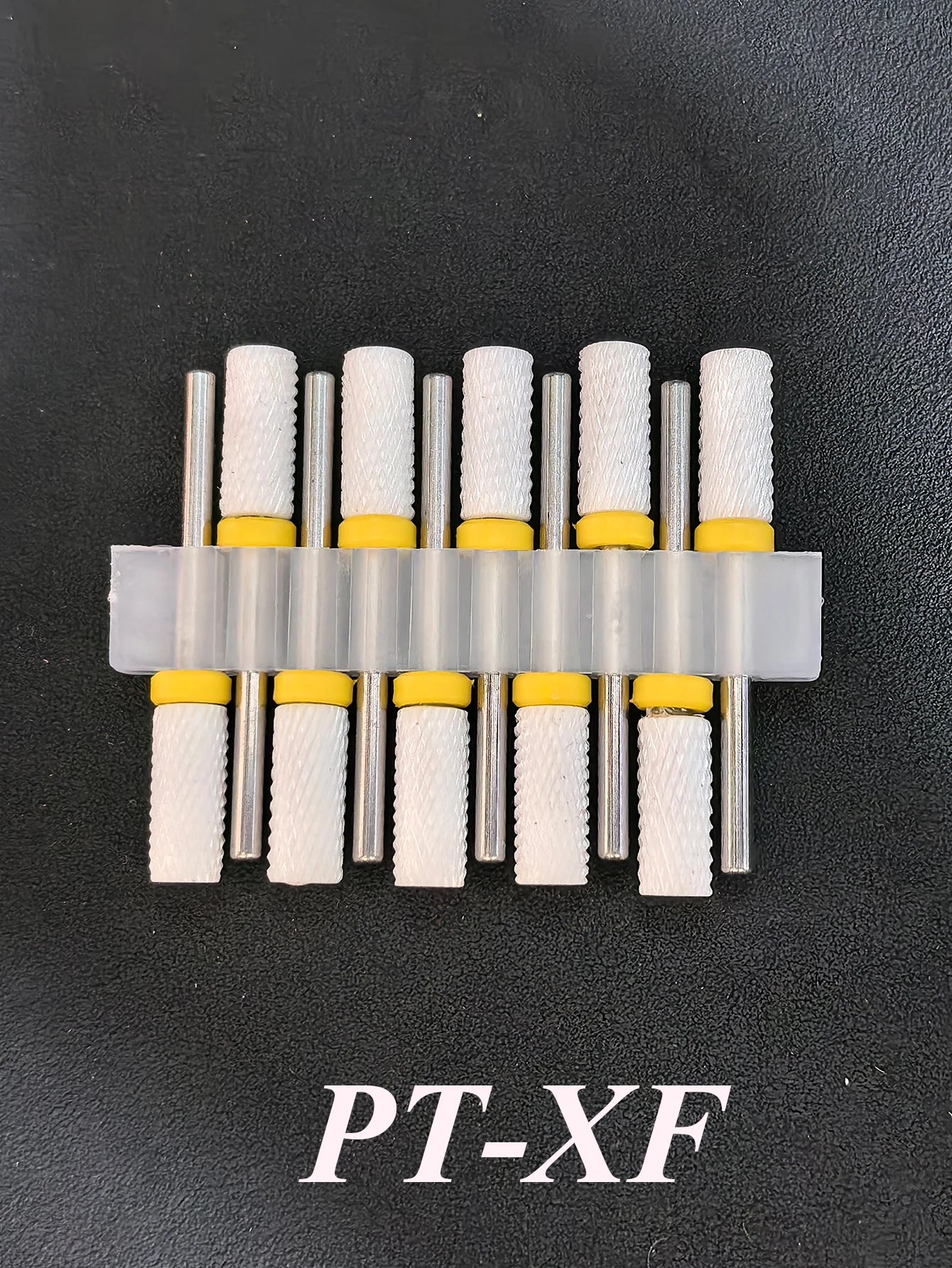 Keramik Fräser-Set – 10-tlg. für elektrische Nagelfräser, Maniküre & Pediküre