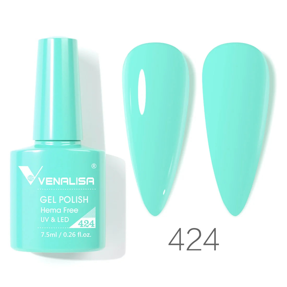 Venalisa VIP4 UV/LED Gel Polish 7,5 ml – Hochdeckender Soak-Off Nagellack 1.