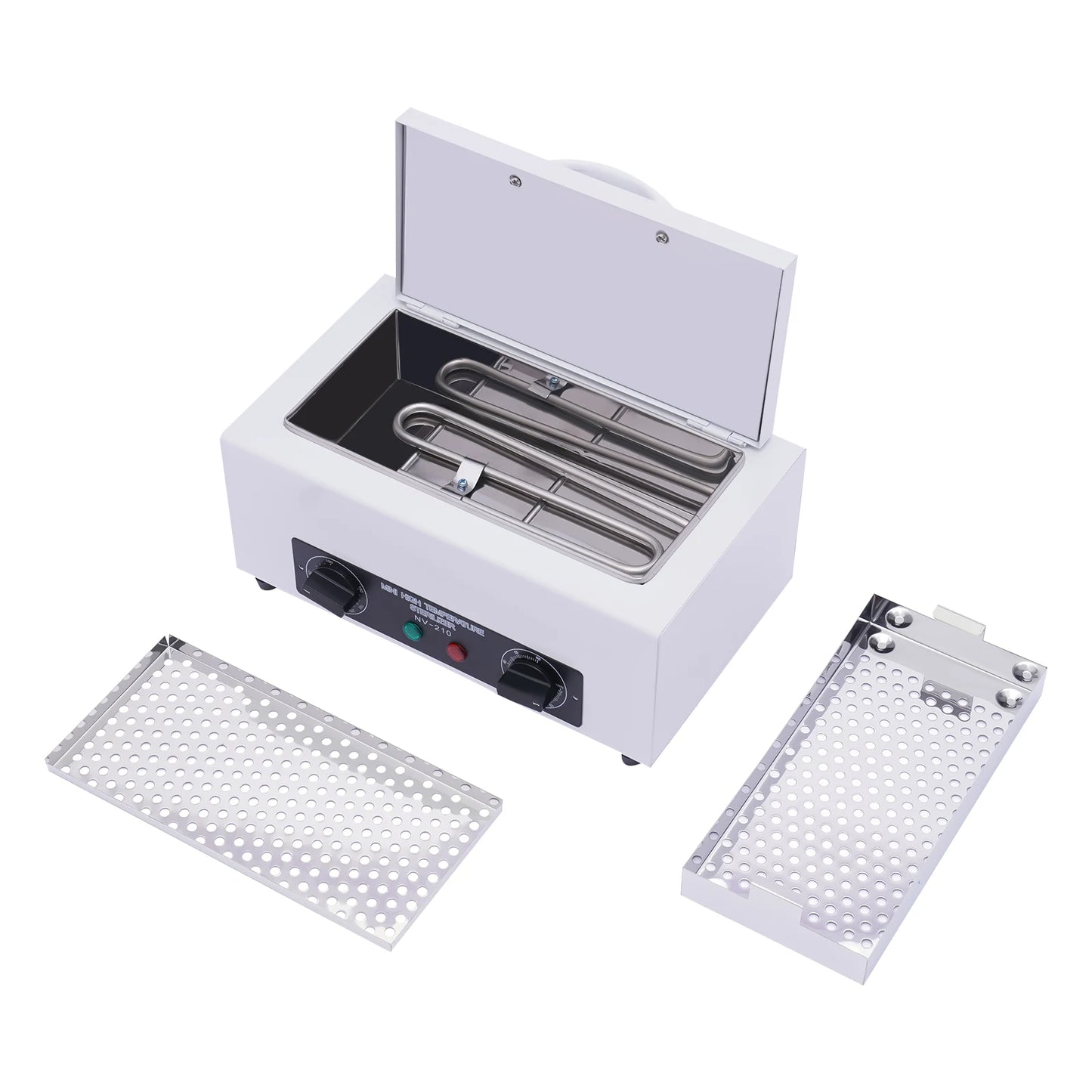 SteriBox PRO 220V – Sterilisator mit Doppelregler | Trockenwärme Desinfektion für Studio & Spa | Großes Volumen