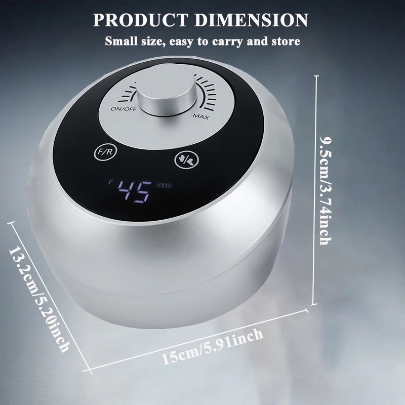 Profi Nagelfräser 45000 RPM – Elektrische Maniküre & Pediküre Maschine mit Display & Zubehör | Leise & Leistungsstark
