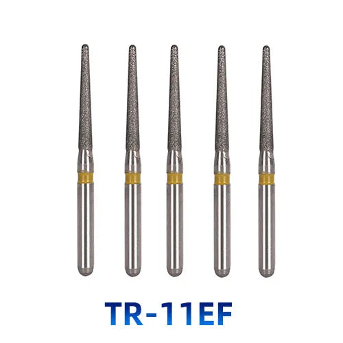 AZDENT Dental Diamantbohrer – 5 Stück, FG 1.6 mm, Medium für Turbine/High-Speed-Handstück 2