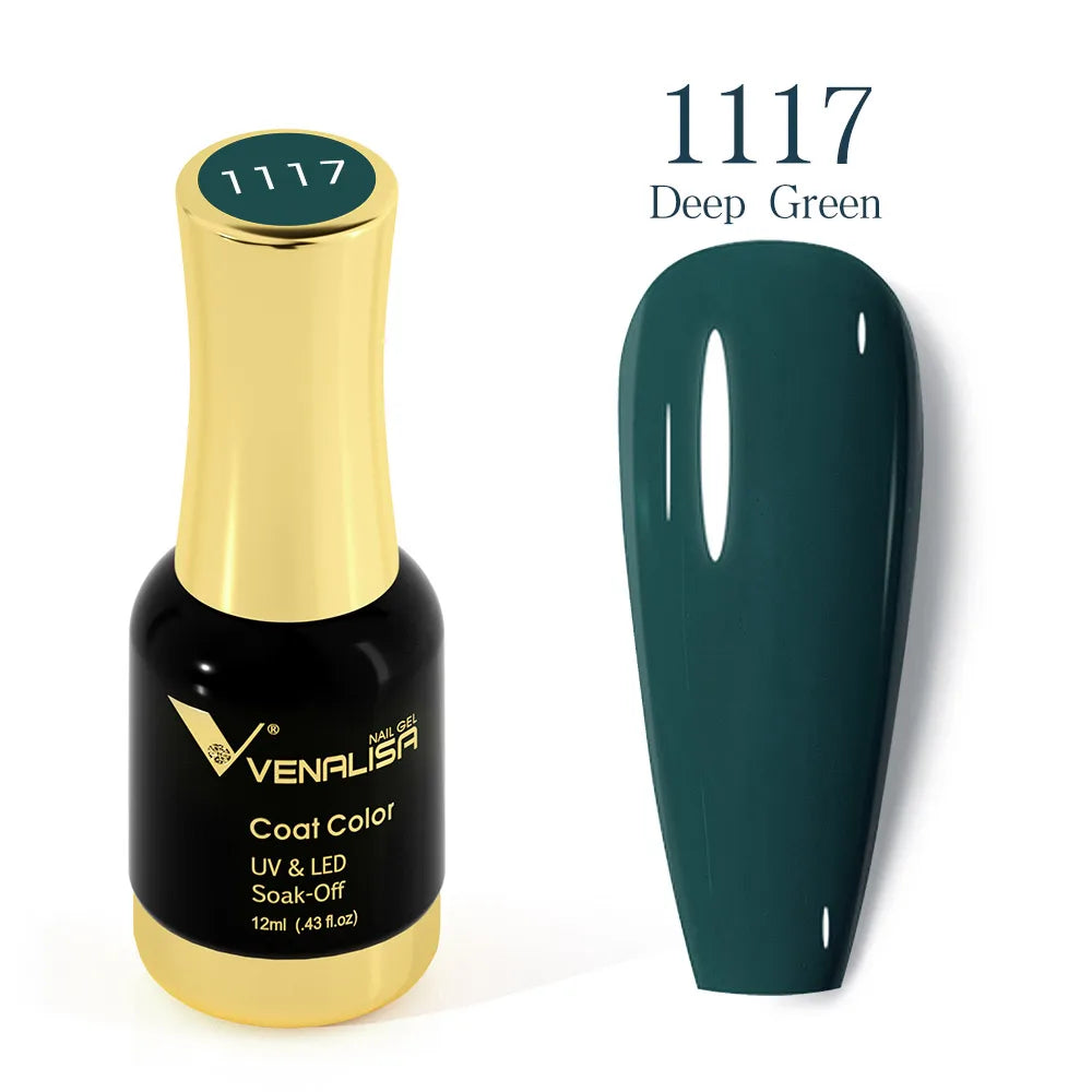 VENALISA Crystal UV Gel 12ml – French Nails, Glitzer, Pearl, HEMA-frei 1. Kollektion