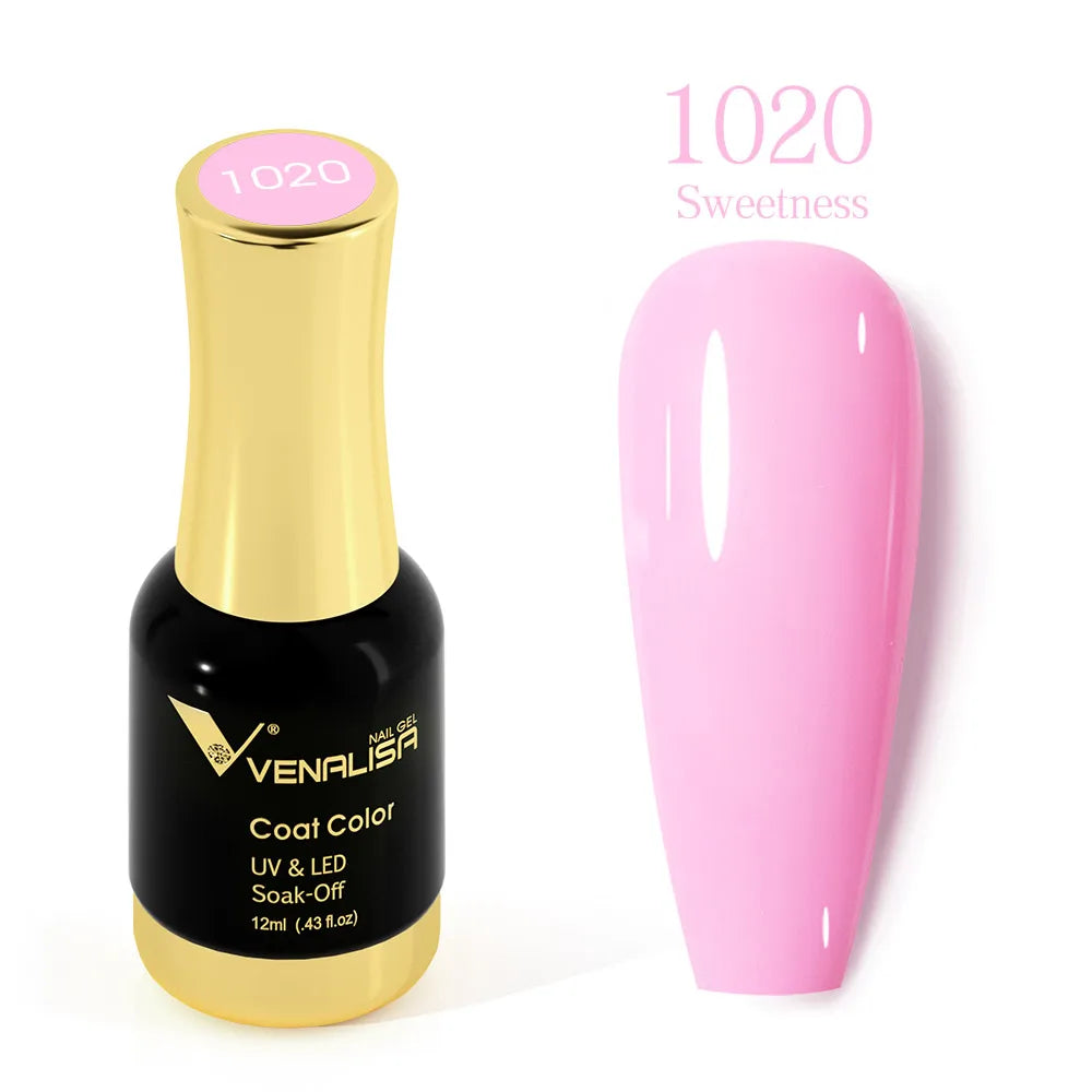 VENALISA Crystal UV Gel 12ml – French Nails, Glitzer, Pearl, HEMA-frei 1. Kollektion