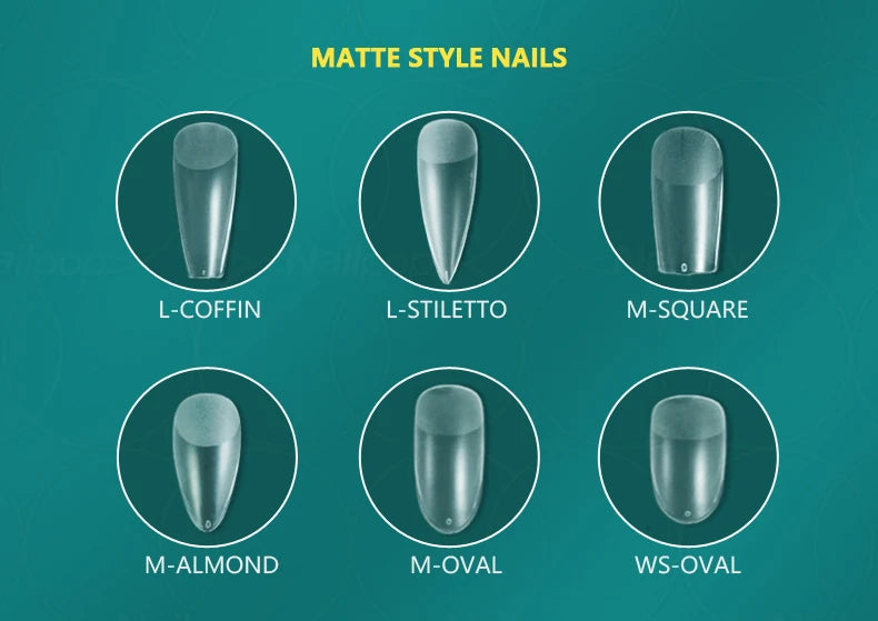 Nageltips, Soft Gel Tips, Full Cover Nägel, Press On Nails, Fake Nails, Nagelverlängerung, NAILPOP