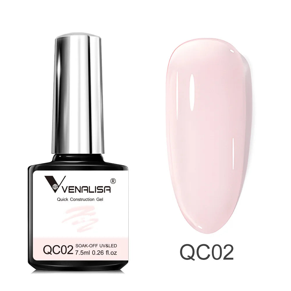 Venalisa Jelly Nude Gel – Semi Transparent UV Gel für Maniküre 2.