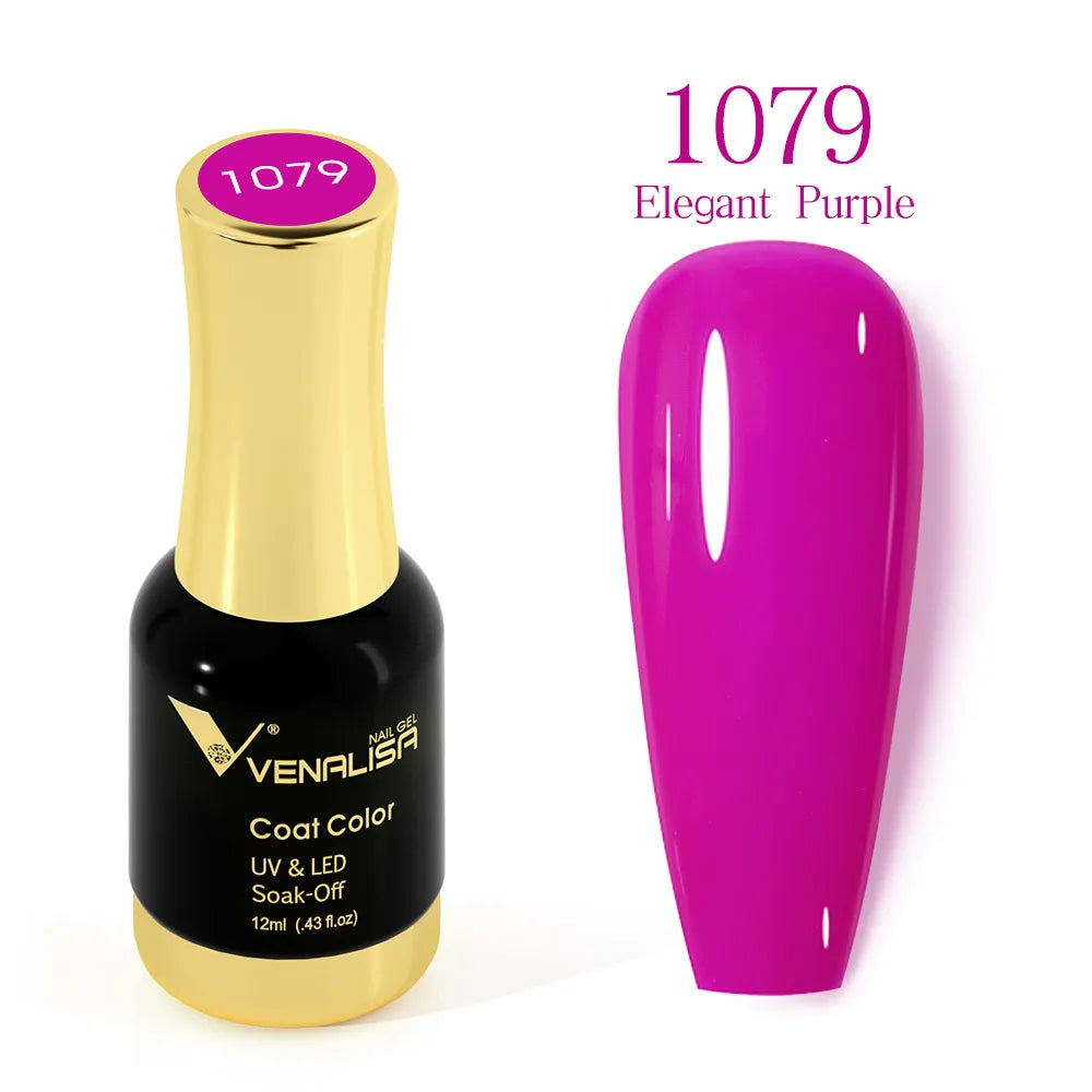 VENALISA Crystal UV Gel 12ml – French Nails, Glitzer, Pearl, HEMA-frei 1. Kollektion