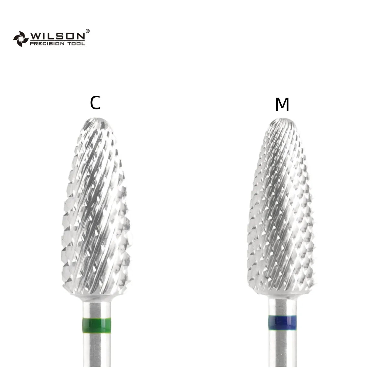 WILSON Flammenfräser – Upgrade Bit für elektrische Maniküre (Ø 6 mm)