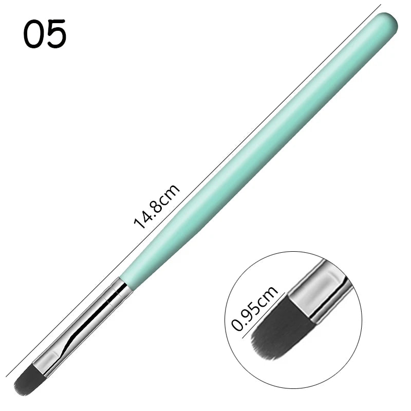 Nail Art Pinsel Set (1–9 Stück) – für UV Gel, Acryl & 3D Nail Design