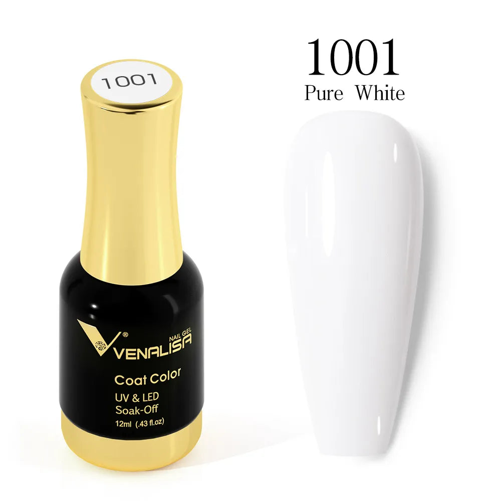 VENALISA Crystal UV Gel 12ml – French Nails, Glitzer, Pearl, HEMA-frei 1. Kollektion