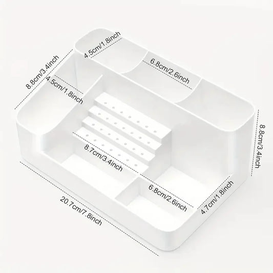 Nail Bit Halter mit 28 Löchern – Organizer für Fräser, Pinsel & Zubehör