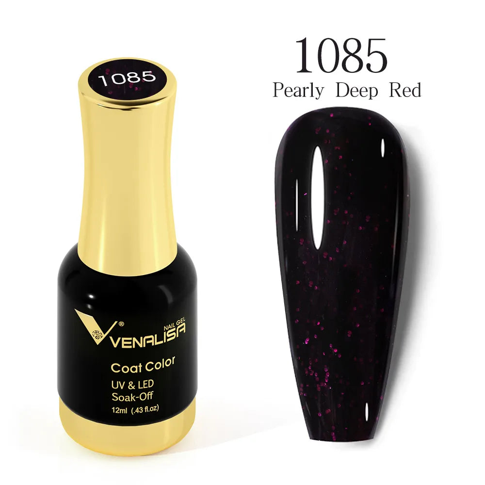 VENALISA Crystal UV Gel 12ml – French Nails, Glitzer, Pearl, HEMA-frei 1. Kollektion