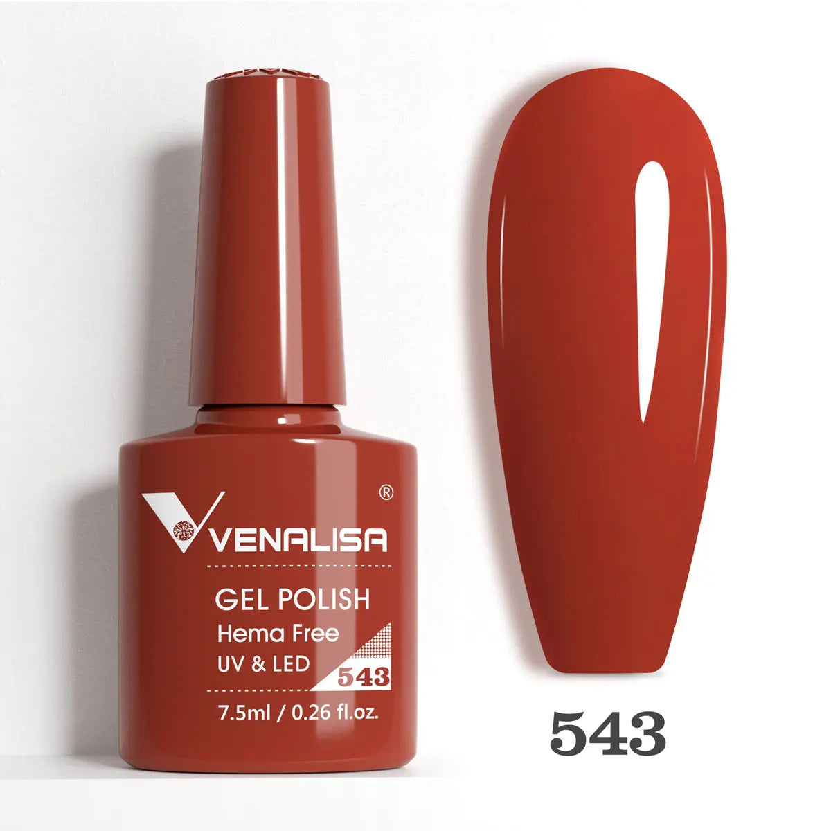 Venalisa HEMA-FREE Gel-Lack – 7,5 ml – French, Nude & Glitzer-Kollektion