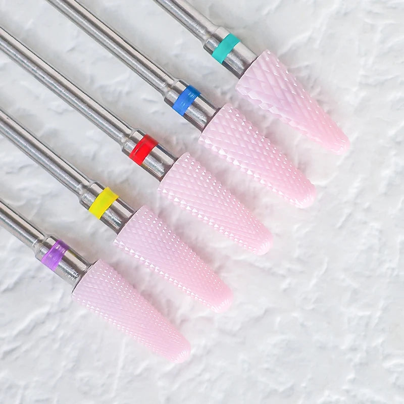 Keramik Fräser Rosa – Einzelstück, Verschiedene Formen für E-Feile & Maniküre