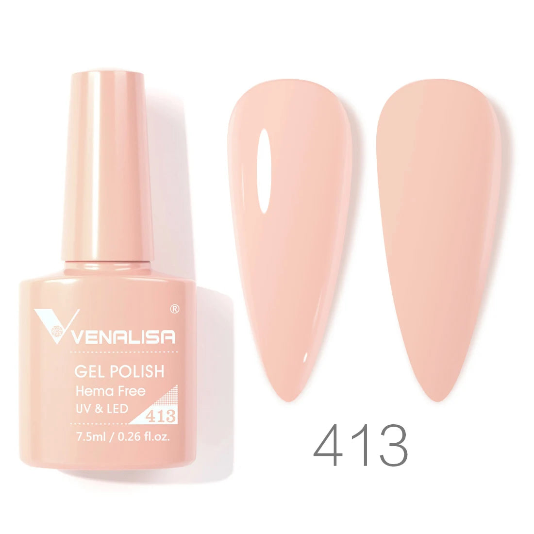 Venalisa VIP4 UV/LED Gel Polish 7,5 ml – Hochdeckender Soak-Off Nagellack 1.