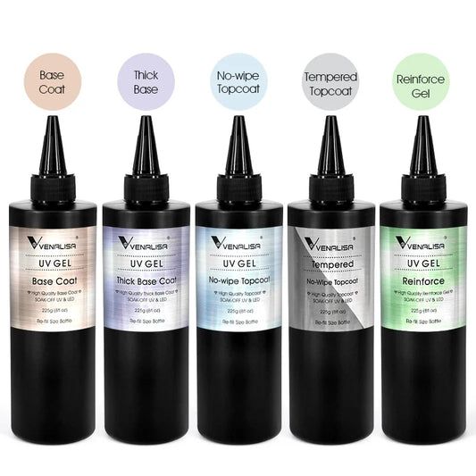 Venalisa Base & Top Coats – Nachfüllgrößen 30ml/225g