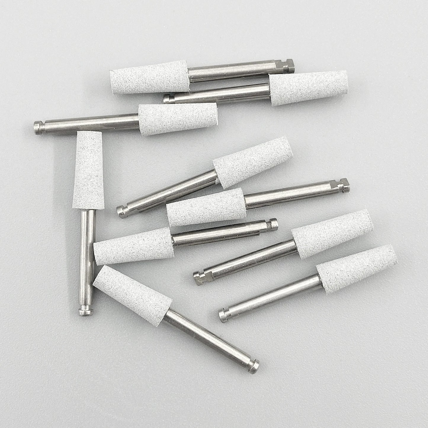 WELLCK Silikon-Polieraufsätze – 10/12 Stück Set für E-Feile, Politur & Finish (Nail & Dental Art)