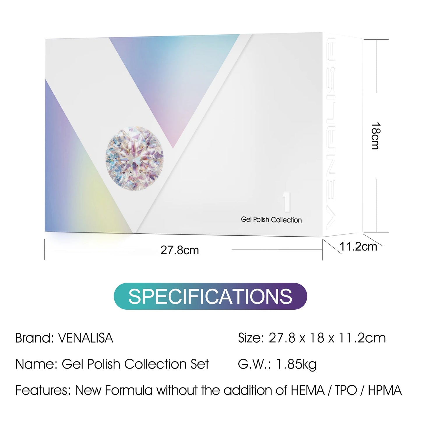 Venalisa VIP Gel-Set 20×10ml – Nur €88,99 | HEMA-frei & Vegan
