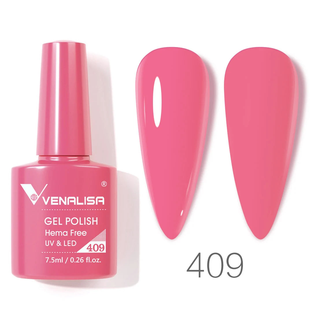 Venalisa VIP4 UV/LED Gel Polish 7,5 ml – Hochdeckender Soak-Off Nagellack 1.