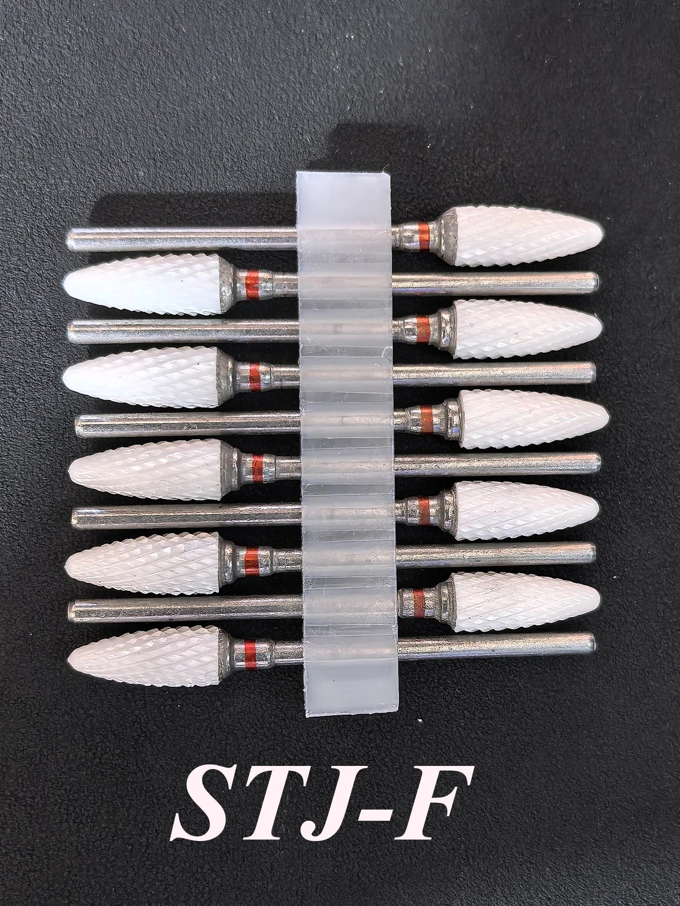 Keramik Fräser-Set – 10-tlg. für elektrische Nagelfräser, Maniküre & Pediküre