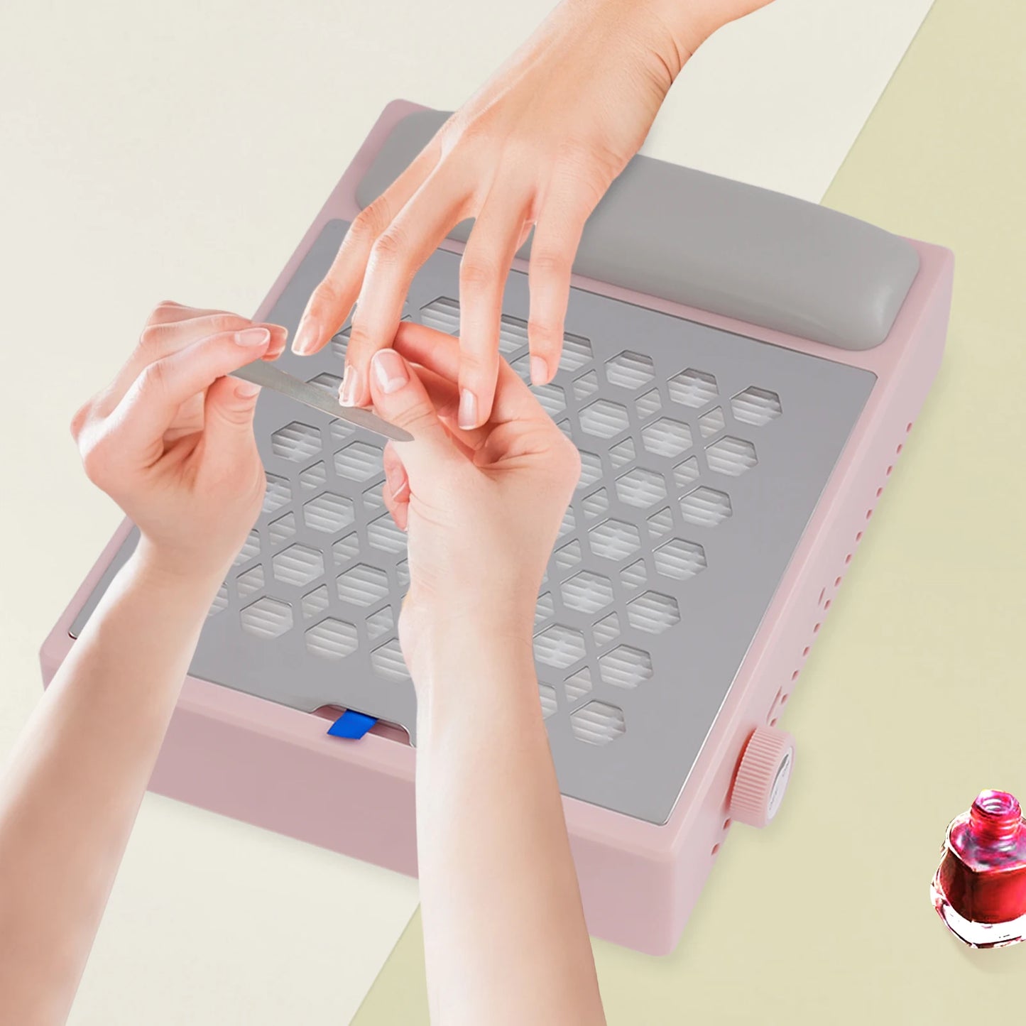 Nagelstaubabsauger mit Filter – Leiser Staubsauger für Nagelstudio & Zuhause | Nail Dust Collector