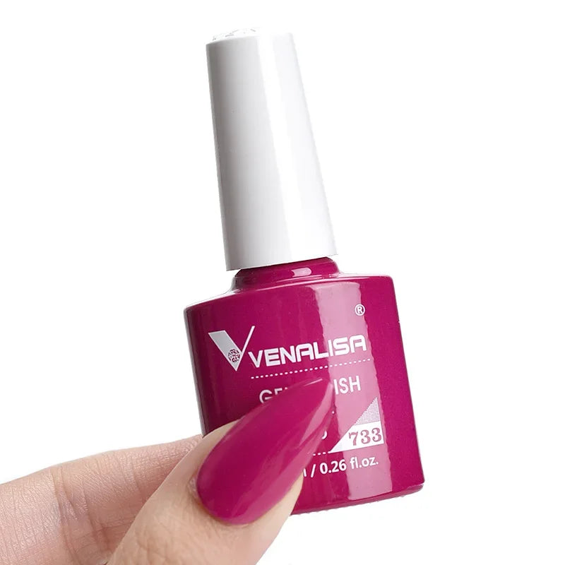 Venalisa GDCOCO Gel-Lack – 7,5 ml – Neon Sommerfarben, volle Deckkraft