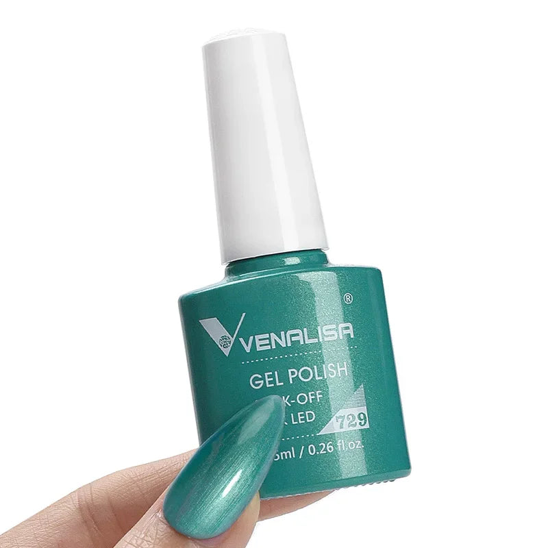 Venalisa GDCOCO Gel-Lack – 7,5 ml – Neon Sommerfarben, volle Deckkraft